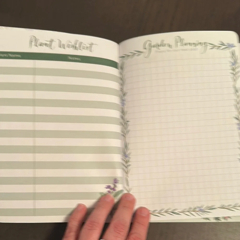 Kelly Green From the Garden Guided Journal